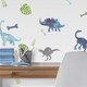 image 2 of RoomMates Watercolor Woodland Critters Peel & Stick Wall Decals