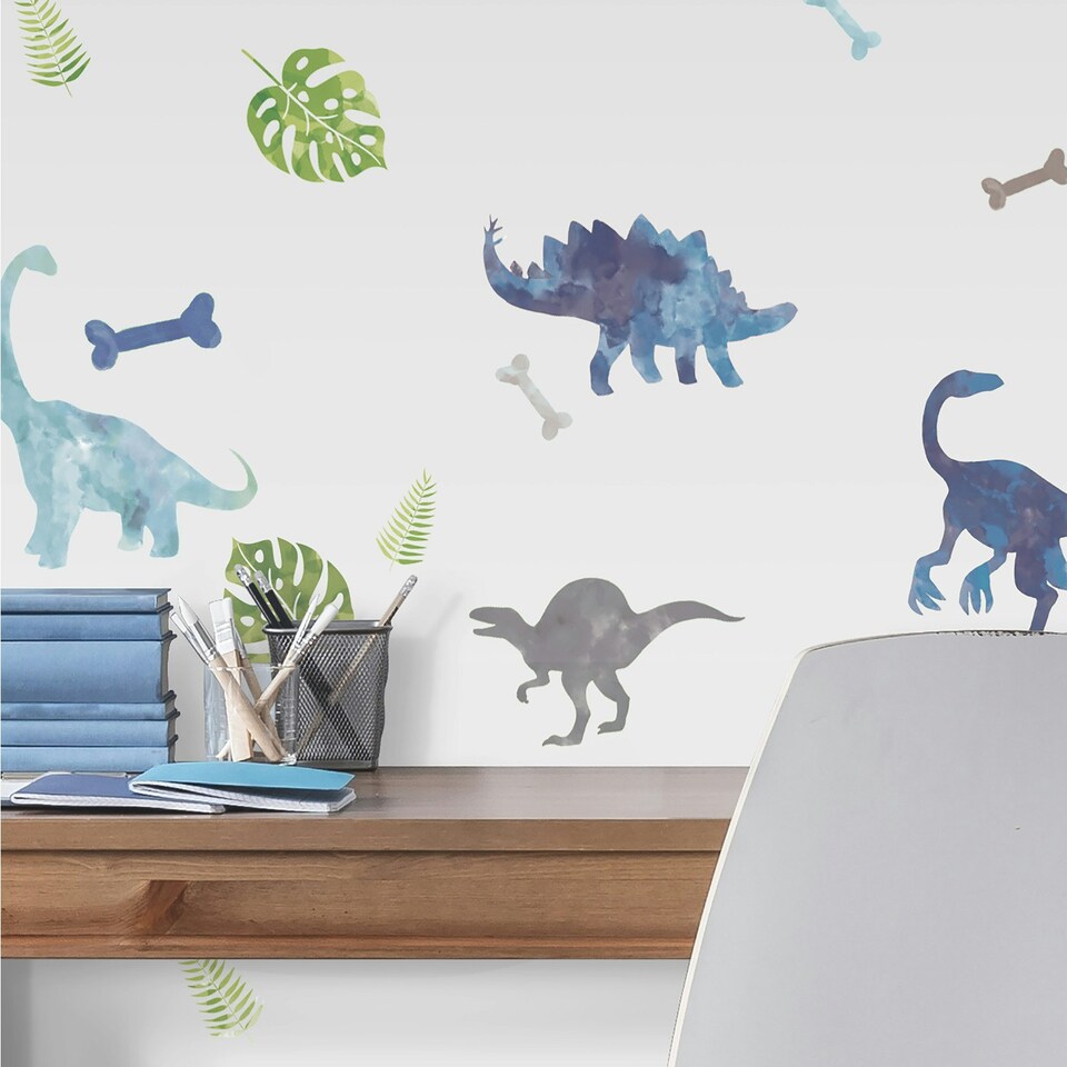 image 1 of RoomMates Watercolor Woodland Critters Peel & Stick Wall Decals