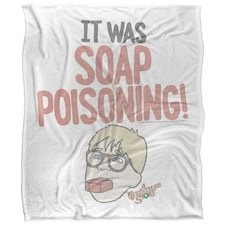 A Christmas Story Soap Poisoning Blanket - Multicoloured - One Size