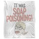 image 1 of A Christmas Story Soap Poisoning Blanket - Multicoloured - One Size