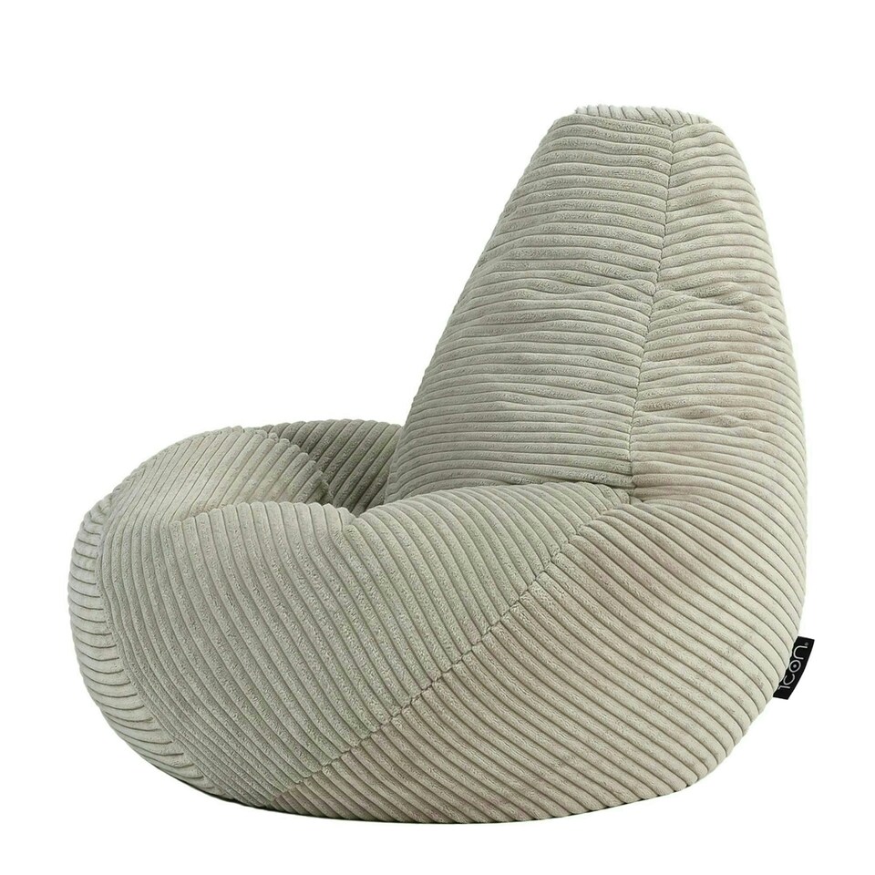 image 1 of icon Dalton Kids Beanbag Corduroy Natural Beige Set of 2 Cream