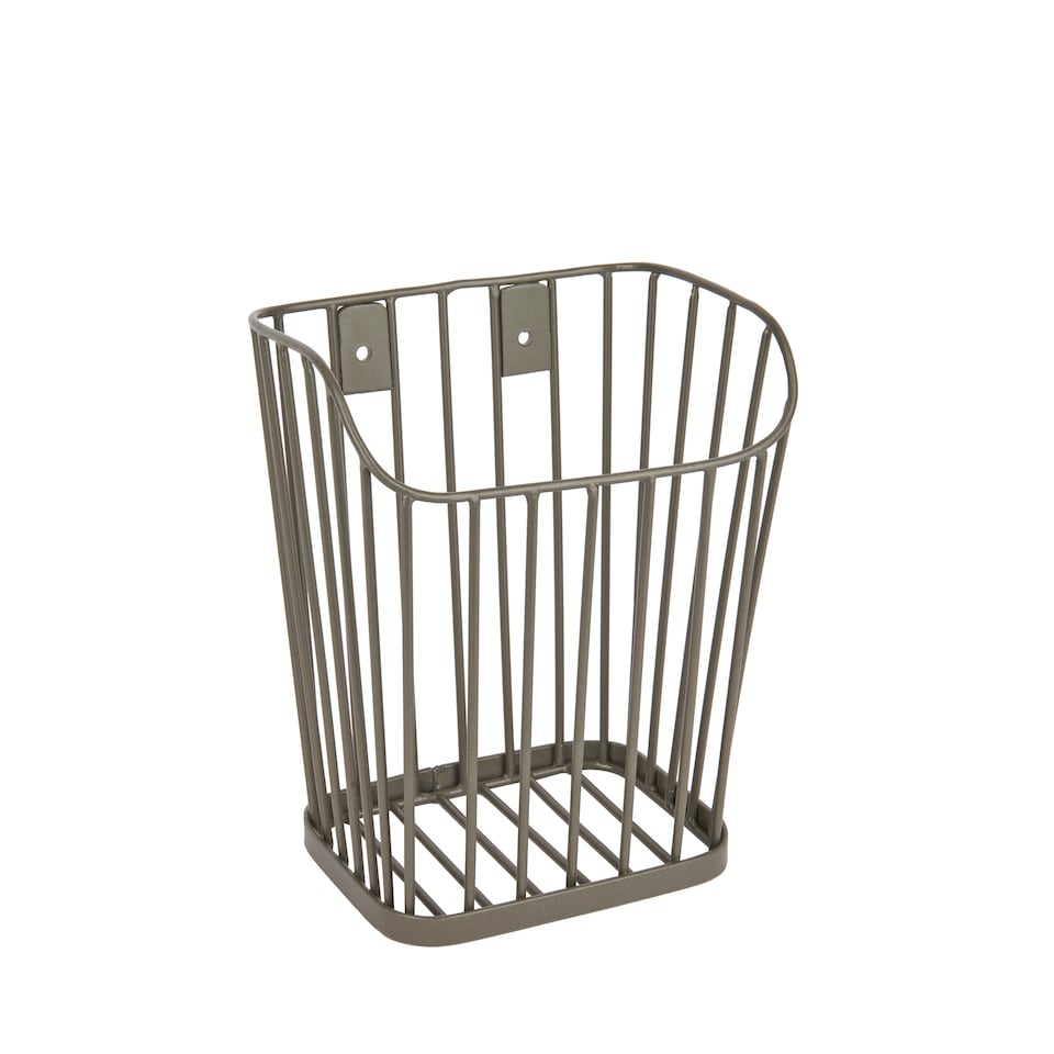 image 1 of KitchenCraft Storage Basket Grey Wire Small