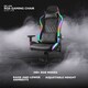 image 9 of Deltaco Gaming DC410 RGB Gaming Chair with RGB Lighting - Black