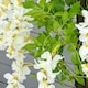 image 9 of HOMCOM Artificial Realistic White Wisteria Tree FauDecorative Plant in Nursery Pot for Indoor Decor, 160cm
