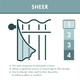 image 8 of Catherine Lansfield Sequin Cluster Fully Lined Eyelet Curtains Silver Silver | 66x72"