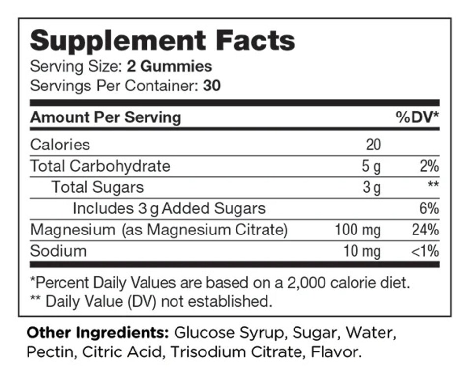 image 1 of Chapter One, Magnesium Gummies Apple, 60c