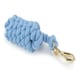 image 1 of Shires Plain Headcollar Lead Rope Blue | Colour: Baby Blue
Size: One Size