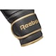 image 6 of Reebok 10oz Boxing Gloves Gold/Black — Synthetic Leather, Hook and Loop Straps | Black | Gold/Black | 10oz