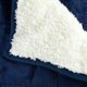 image 2 of Weighted Sherpa Blanket Sherpa 60 x 80 Navy | Blue