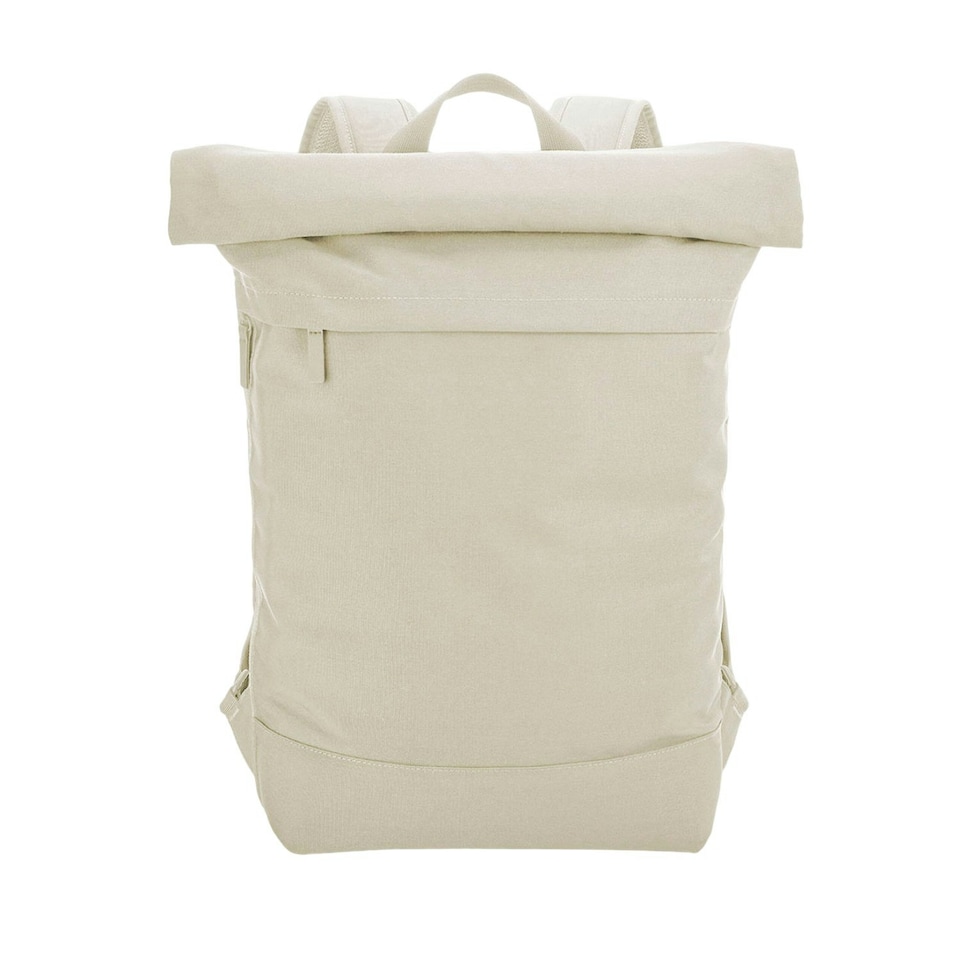 image 1 of Bagbase Simplicity Roll Top 15L Backpack - Beige - One Size