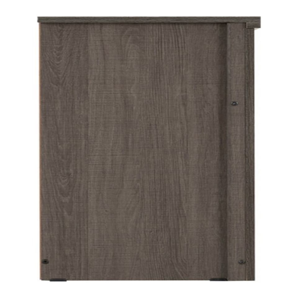 image 1 of Lisbon 3 Drawer Chest - L40 x W80.5 x H72 cm - Black Wood Grain