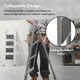 image 5 of VonHaus Steel Folding 4 Step Ladder with Anti Slip Feet