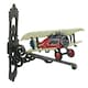 image 5 of Aeroplane Plane Bell Cast Iron Sign Door Wall Fence Gate House Doorway Home