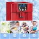 image 7 of HOMCOM 3L Ice Maker Machine and Water Dispenser, 12kg in 24H, 2 Size Options 9 Ice Cubes Ready in 6-10 Mins Countertop Ice Machine for Home, Kitchen, Office, Bar, Red