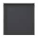 image 1 of 170cm Black Plain Straight Edge Daylight Roller Blind | Black | Black
