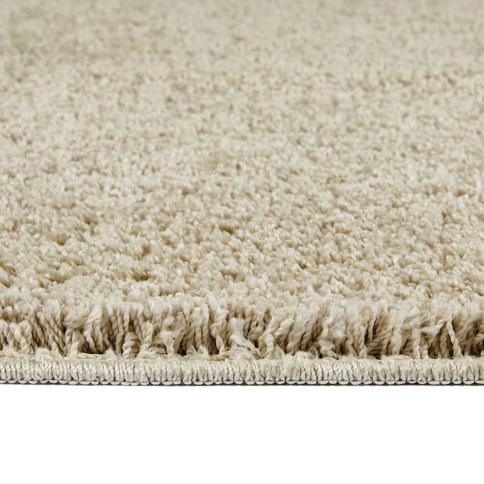 image 1 of Washable Non Slip Shaggy Floor Rug Soft Stain Resistant Plain
