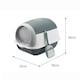 image 4 of Hooded Cat Litter Tray with Flap Door - Covered High-Sided Litter Box - Anti-Spill Easy Clean Indoor Toilet for Cats and Kittens