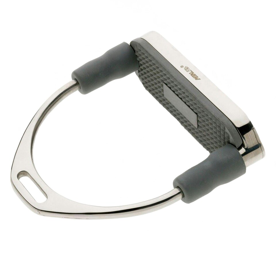 Lorina Shock Absorbing Stirrups - Silver - 4.75in