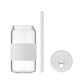 image 3 of MidOcean Borosip Borosilicate Glass 550ml Tumbler - White/Transparent - One Size | White | 1