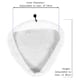 image 2 of SPARES2GO Cloth Cover Pads compatible with Russell Hobbs RHSM10MR04 RHSM1001 RHSM10AS02 Steam Cleaner Mop (Pack of 2)