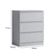 image 3 of FWStyle Carlton 3 Drawer Chest Of Drawers - Matt White