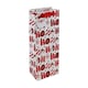image 1 of Pack of 12 Ho Ho Ho Bottle Christmas Gift Bags
