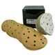 image 7 of 150mm Sanding Discs Aluminium Oxide Abrasive 320 Grit 15 Hole Hook + Loop 500pc