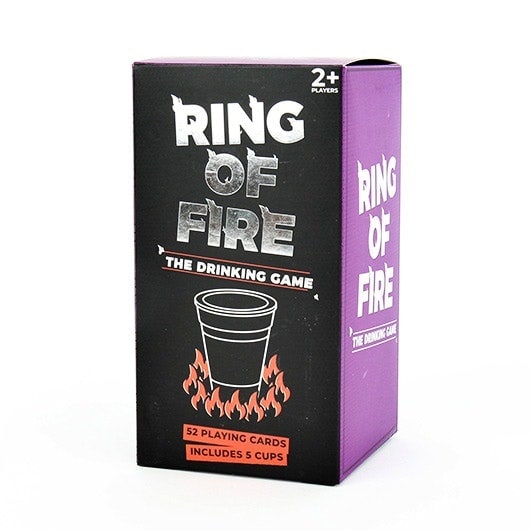 Gift Republic Adult Drinking Game Ring of Fire