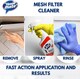 image 4 of Oven Mate Mesh Filter Cleaner 500ml Powerful Degreaser Spray