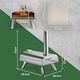 image 7 of VonHaus Pizza Oven for Outdoor Tabletop with Pizza Stone