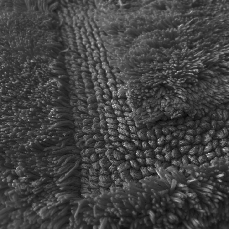 image 1 of Marlborough Bamboo Cotton Bath Mat - Graphite