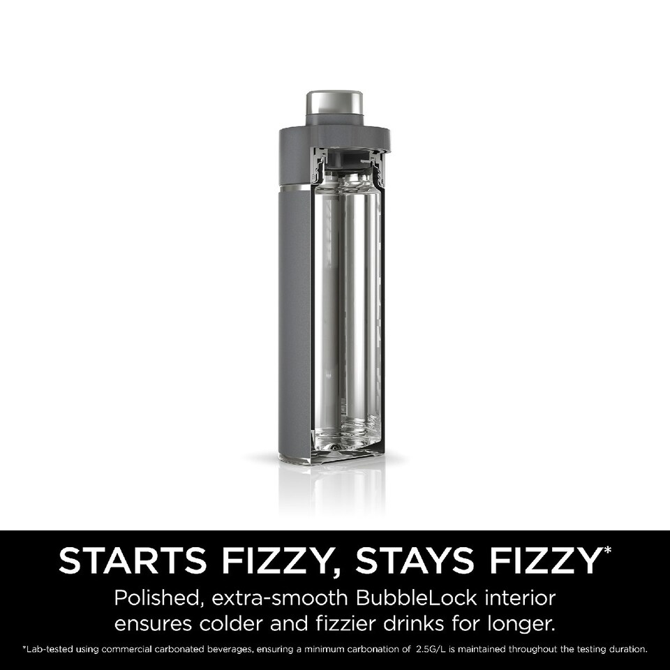 image 1 of Ninja DW2401EUUKGY Thirsti 700ml Travel Bottle Grey Grey