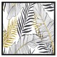 image 2 of Gold & black leaves (Picture Frame) Brown | L
