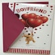image 3 of For Boyfriend Boofle With Heart Balloons Design Valentine's Day Card