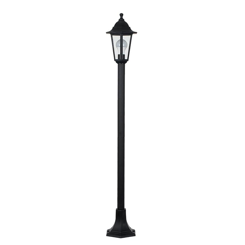 image 1 of ValueLights Mayfair Black Outdoor Bollard Light | Black