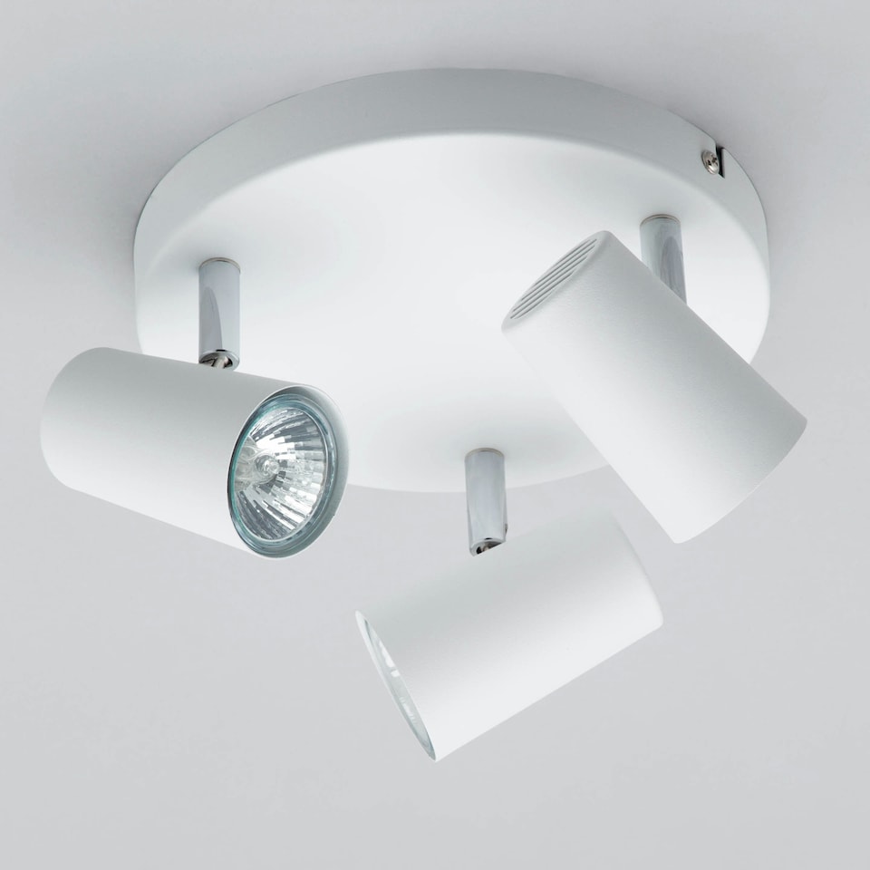 image 1 of BHS Barley Spotlight Plate | White | White | 1