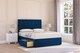 image 1 of Sloomy Highbury Navy Plush Divan Bed With Mattress 4 Drawers With 26" Strutted Headboard 6' Super King | Blue | Navy | Super King | 1