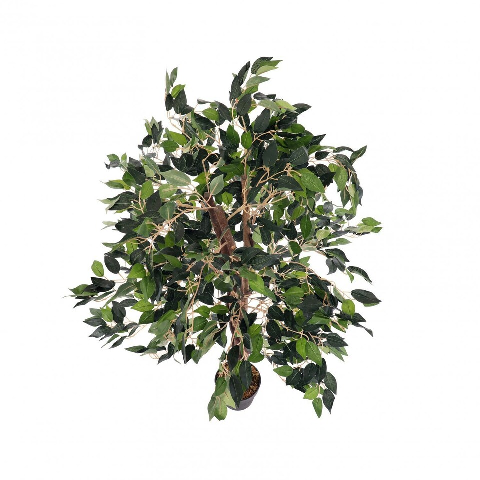 image 1 of Oypla Artificial Ficus Tree Plant 120cm Indoor Outdoor Garden Decoration One Size