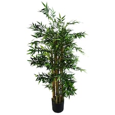 Artificial Oriental Bamboo Plant 120cm - Realistic plant by Botanik | Green | 4ft