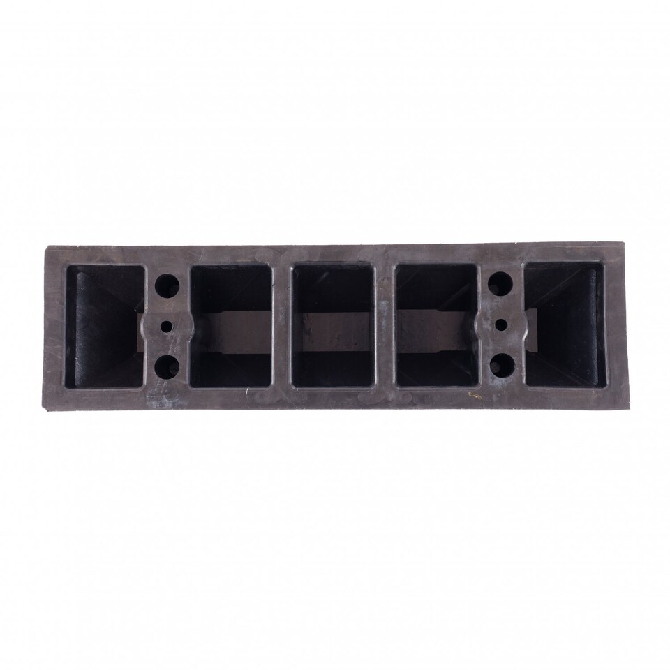 image 1 of Heavy Duty Rubber Car Parking Truck Garage Wheel Stop Block | Black