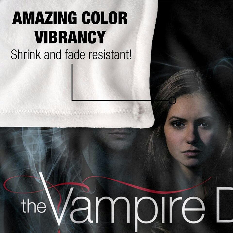 image 1 of Vampire Diaries Smokey Blanket - Multicoloured - One Size