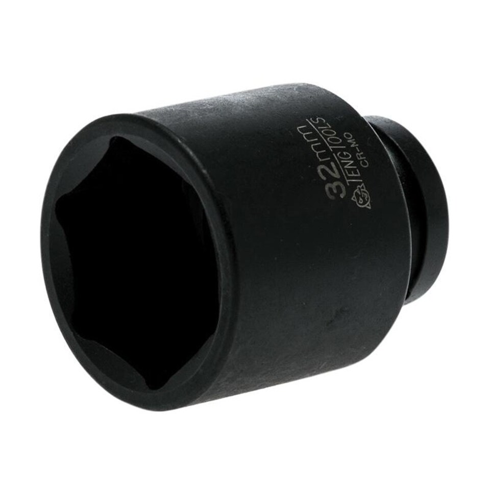 Teng Hexagon 6-point Impact Socket - Multi Colour - 32mm