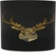 image 2 of 22cm Christmas Decorated Vase - LED Black Glass Vase