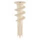 image 1 of Timco - Nylon Speed Plugs - White (Size 42mm - 100 Pieces)