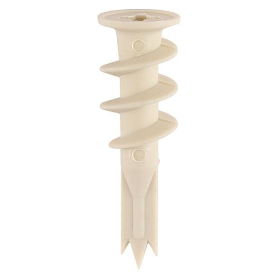 image 1 of Timco - Nylon Speed Plugs - White (Size 42mm - 100 Pieces)