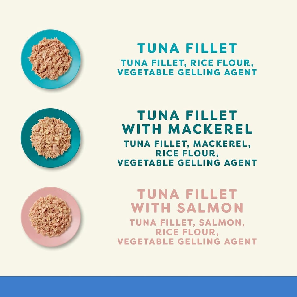 image 1 of Applaws Natural Wet Cat Food Pouch, Fish Selection in Jelly 70 g (12 x 70 g Pouches)