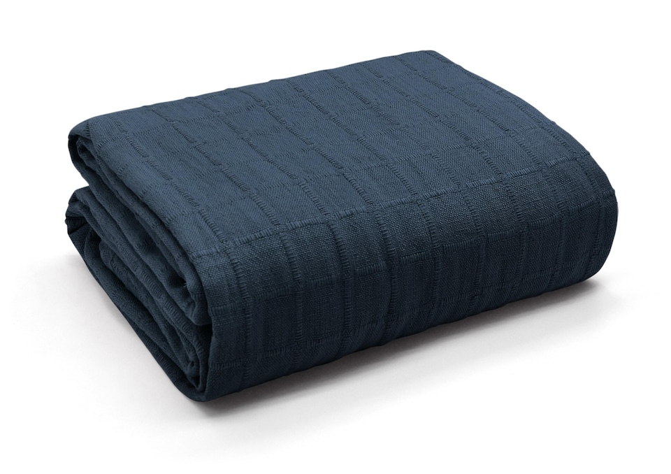 image 1 of Velosso Batten Check Throw 100% Cotton