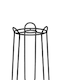 image 4 of Saluzzo Plant Stand Black