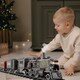 image 4 of Deluxe Edition Steam Train Set – Electric Classic Locomotive Toy with Lights, Real Smoke & Sounds