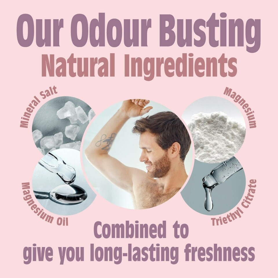 image 1 of Salt of the Earth Natural Deodorant Roll on Refill  x7 Uses Lavender & Vanilla Natural Origin Ingredients Vegan 525ml